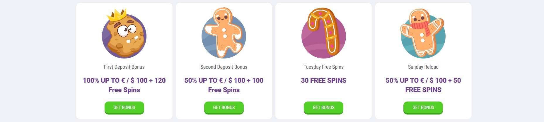 Cookie Casino Bonusuri