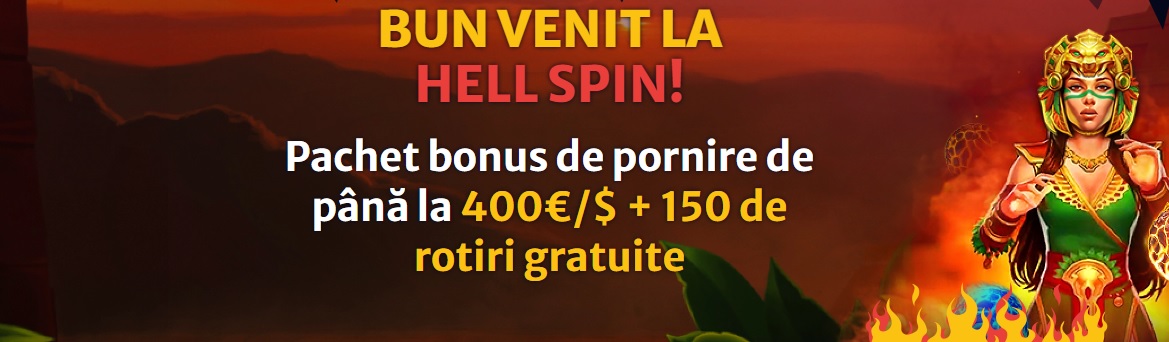 Hell Spin Casino Bonus de Bun Venit