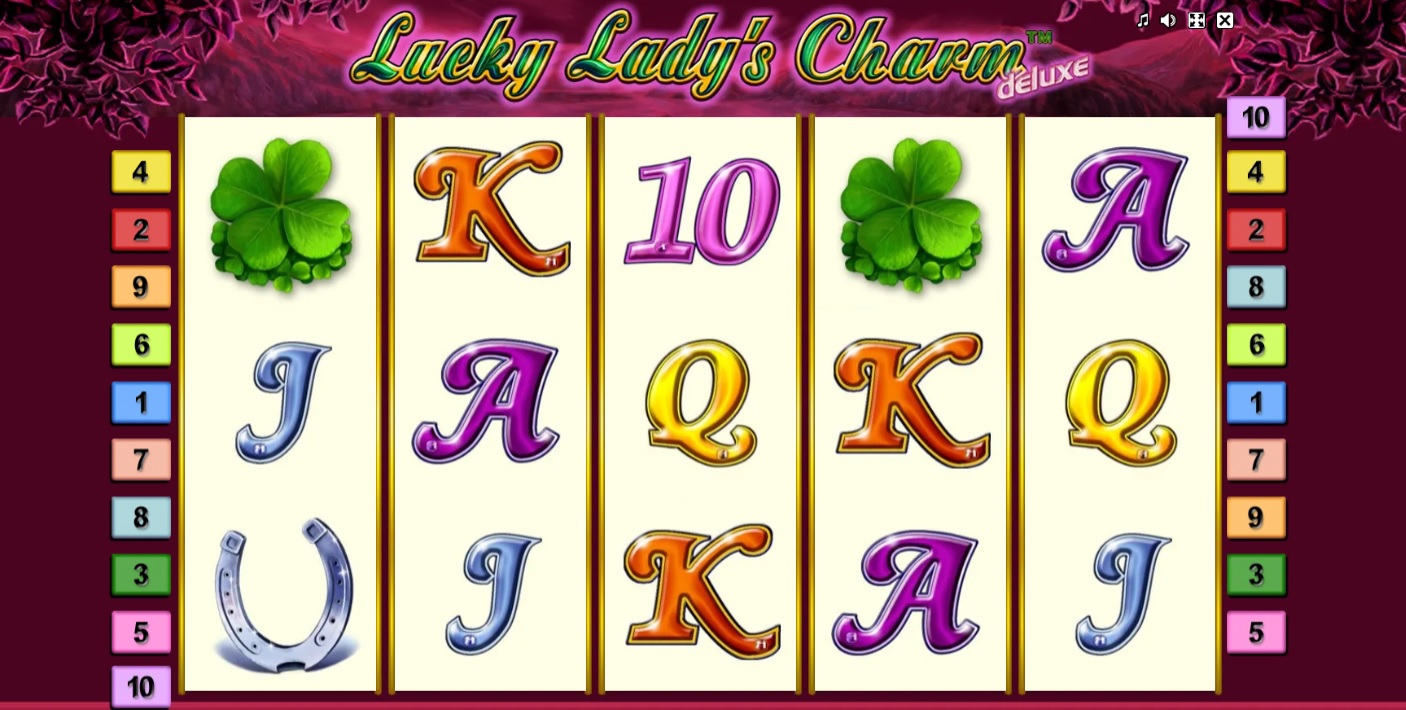 Lucky Lady's Charm Deluxe Grafică